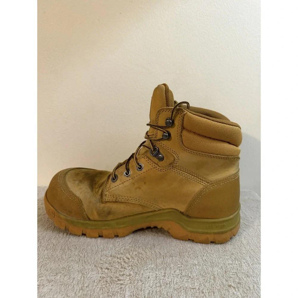 Carhartt Ground Force Work Boots Wheat Waterproof Composite Toe CMR 8939 Mens 10